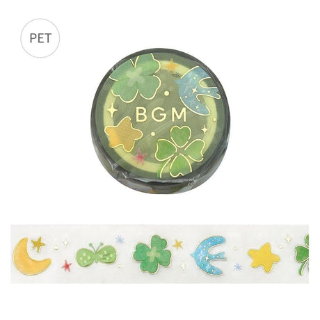 BGM Washi Tape - Clear Tape - Lucky