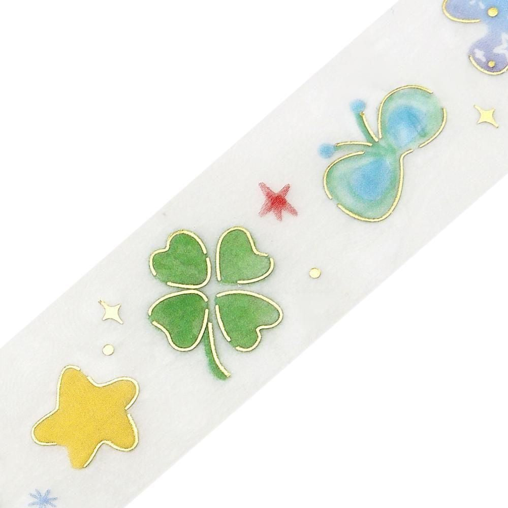 BGM Washi Tape - Clear Tape - Lucky