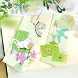 BGM Clear Flake Stickers - Dolce Vita - A Letter of Happiness