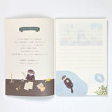 NB Letter Paper - Ressa - A Sea otter and Shell Madeleines
