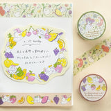 Hyogensha Cozyca Heisuke Kitazawa Foil-Stamped Masking Tape- Harukaze ni Nori Minna