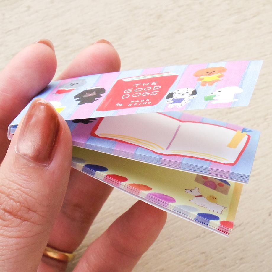 Hyogensha Cozyca Tada Reiko One-Line Sticky Notes - C IS FOR CAT・THE GOOD DOGS