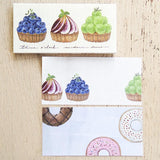 Hyogensha Cozyca Midori Asano One-Line Sticky Notes - MY FAVORITE MUGS・three o'clock