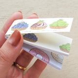 Hyogensha Cozyca Midori Asano One-Line Sticky Notes - MY FAVORITE MUGS・three o'clock