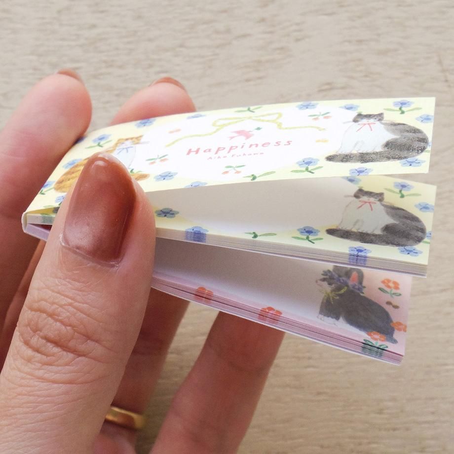 Hyogensha Cozyca Aiko Fukawa One-Line Sticky Notes - Jardin・Happiness