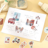 BGM Flake Stickers - Fragments of a Journey - To the World
