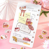 BGM Flake Stickers - Fragments of a Journey - To Japan