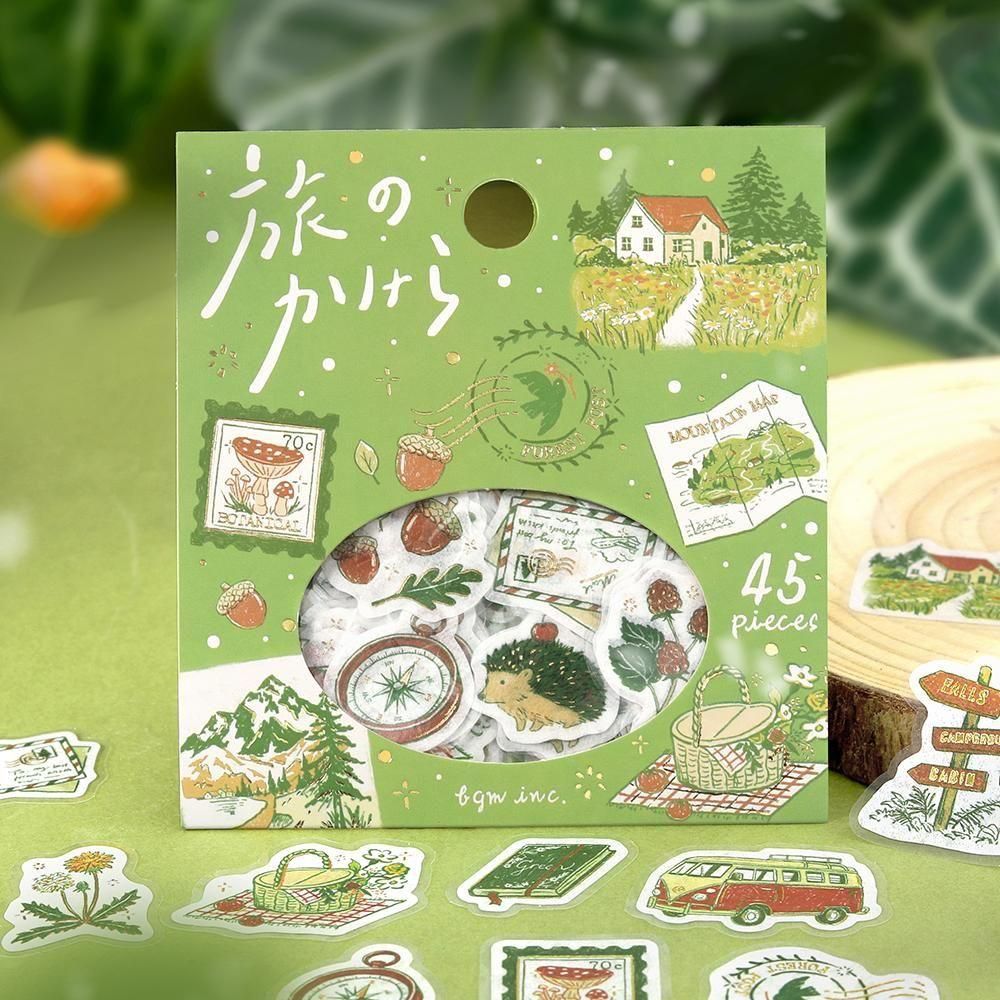 BGM Flake Stickers - Fragments of a Journey - To the Forest