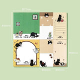 BGM Memo Pad Set - Memono - Kuroneko Cafe