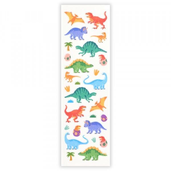 NB Pure Glitter Stickers - Colorful Dinosaurs