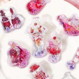 BGM Water Stickers - Cafe A La Mode - Shiny Red