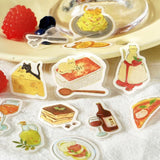 BGM Flake Stickers - Let's Eat, Meow! - Italinyan