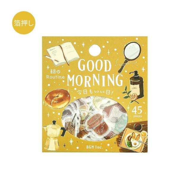 BGM Flake Stickers - Another Great Day - Good Morning
