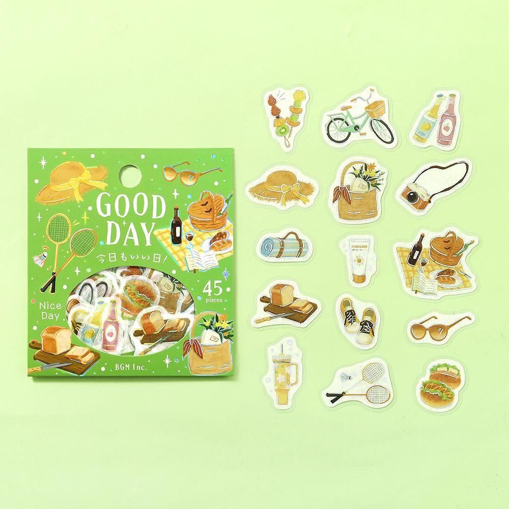 BGM Flake Stickers - Another Great Day - Good Day