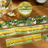 BGM Washi Tape - Travel, Sometimes Cats - Across the Wheat Fields