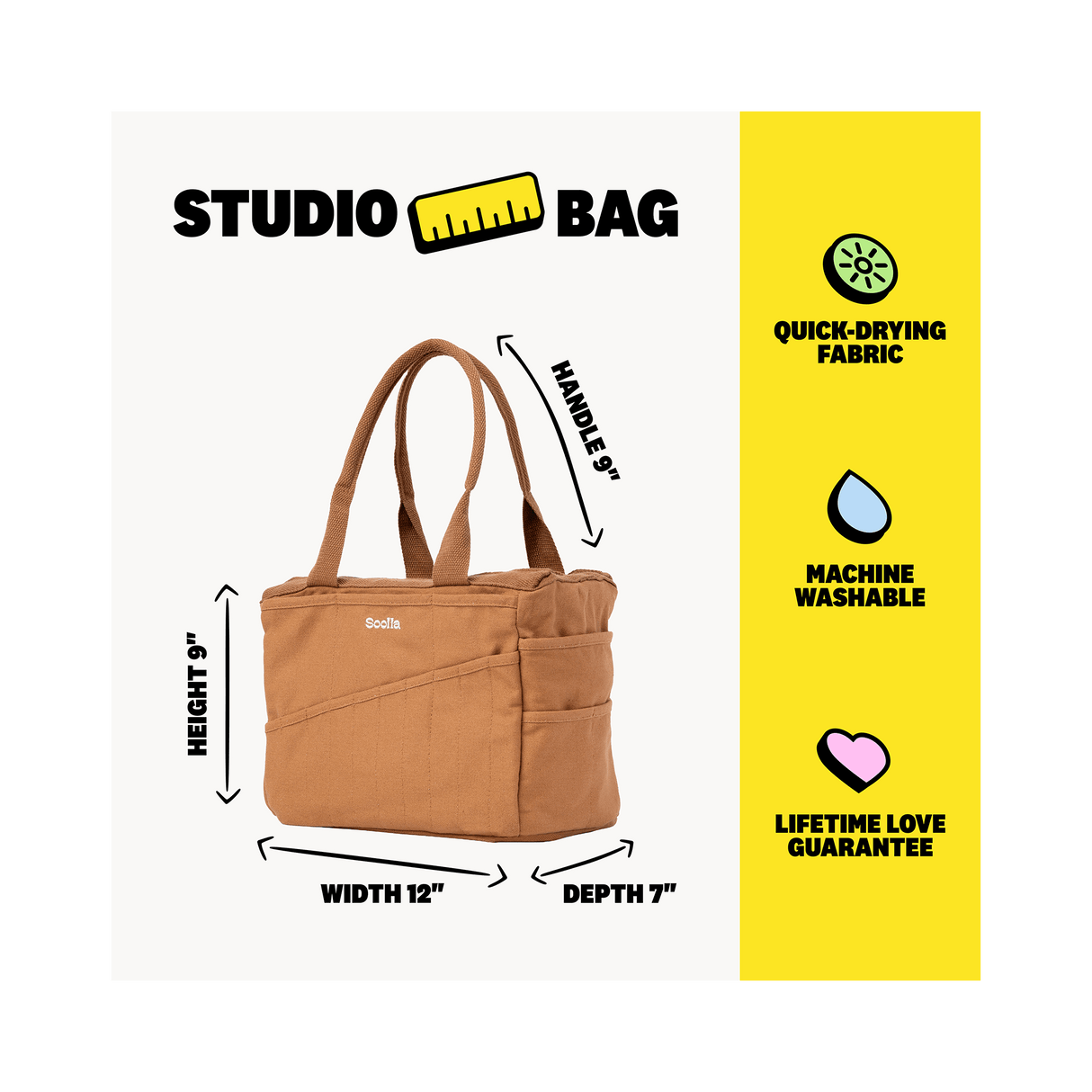 Soolla Studio Artist Bag