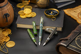 Conklin 1898 Solaris Ballpoint Pen - Green w/ Chrome Trim
