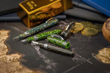 Conklin 1898 Solaris Fountain Pen - Green w/ Chrome Trim