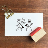 Stamp Marché Illustration Stamp - Marle Stamp Time