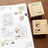 Stamp Marché x Peppoko Stamp - Refrigerator