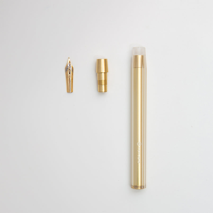 YStudio Glamour Evolve Elemental Dip Pen - Brass Gold – Atlas