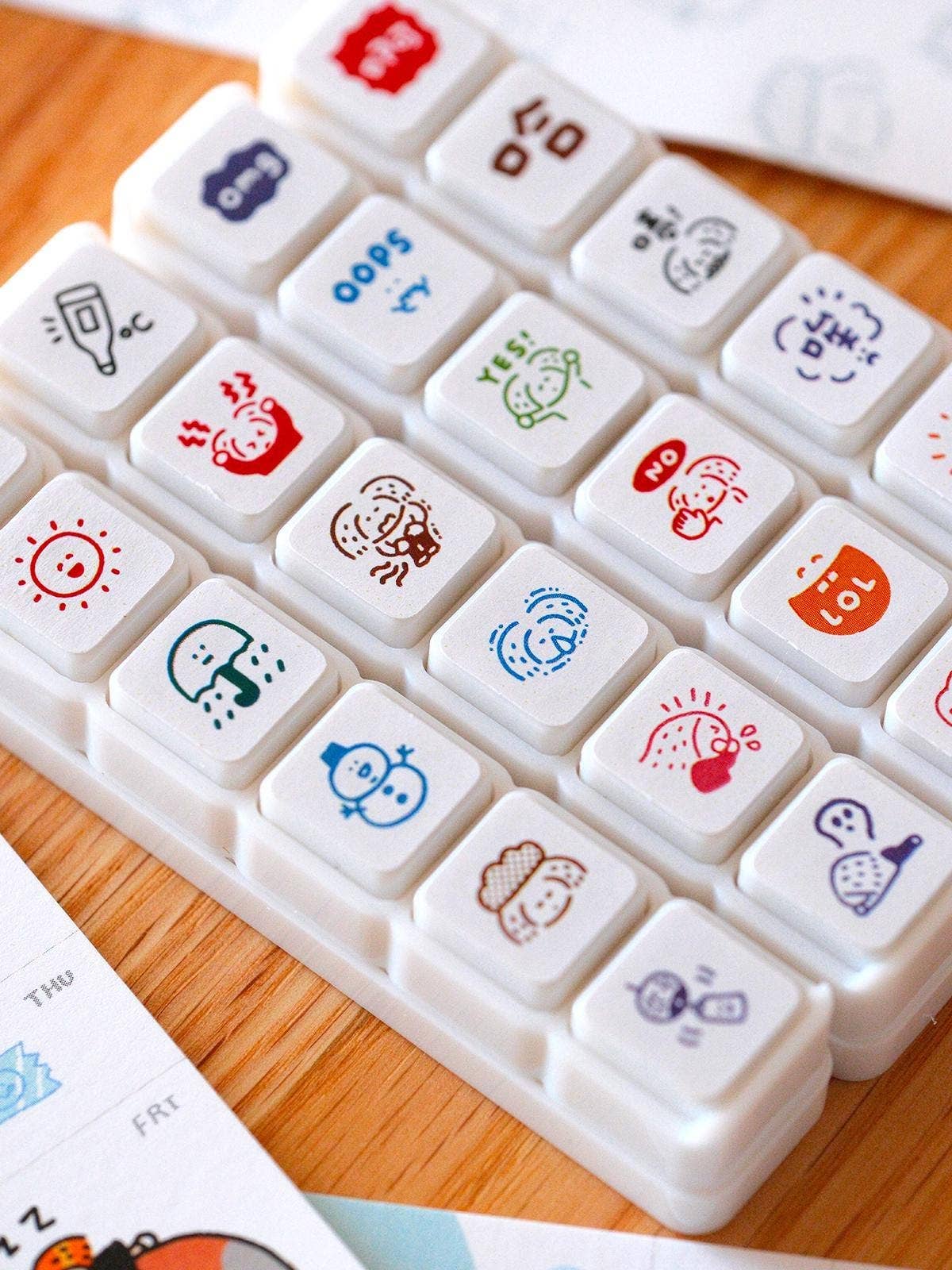 RiN! Studio Mini 6-in-1 Stamp - Weather