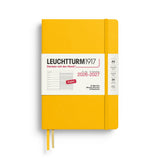 Leuchtturm Weekly Planner & Notebook 2027, 18 Months, Ruled, English