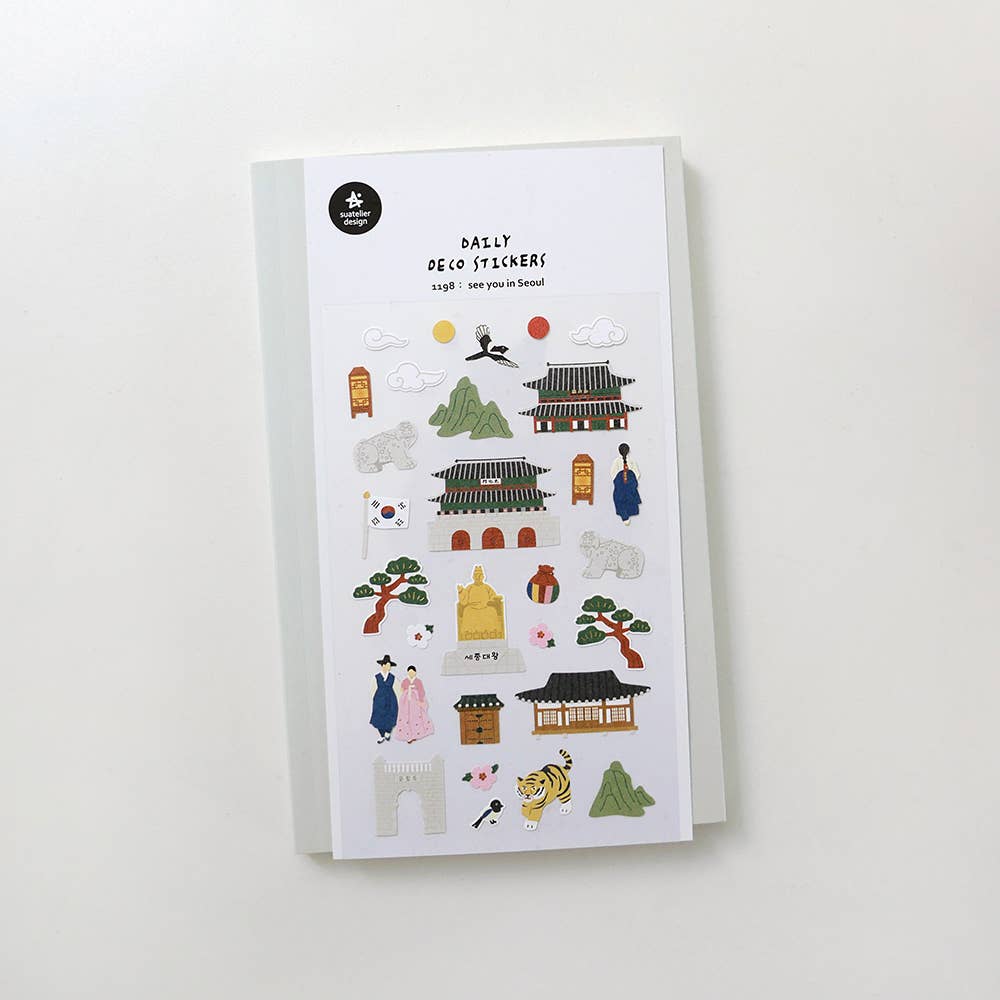 Suatelier Design Stickers - See you in Seoul
