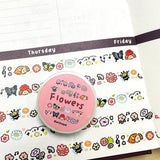 RiN! Studio Flower Mini Washi Tape
