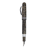 Conklin 1898 Solaris Fountain Pen - Black w/ Chrome Trim