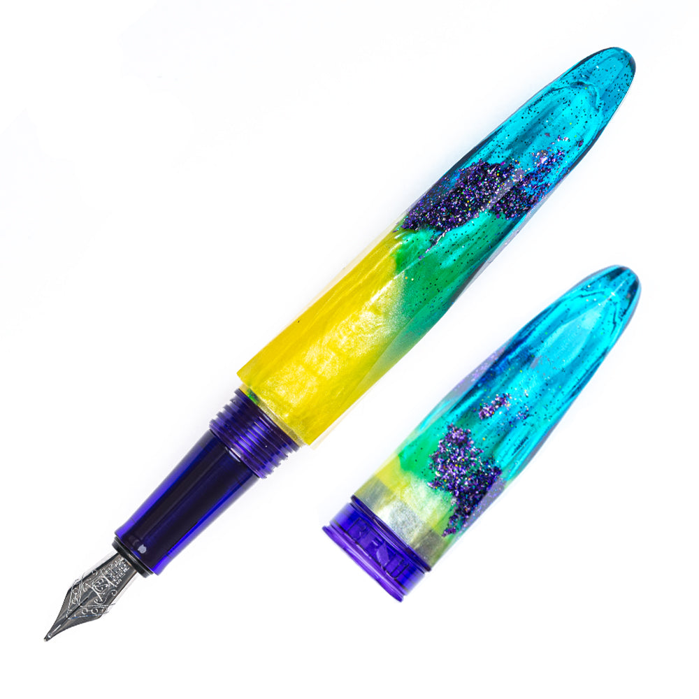 Benu Briolette Fountain Pen - Tropicana