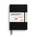Leuchtturm Weekly Planner & Notebook 2027, 18 Months, Ruled, English