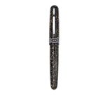 Conklin 1898 Solaris Fountain Pen - Black w/ Chrome Trim