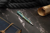 Conklin 1898 Solaris Ballpoint Pen - Blue w/ Chrome Trim