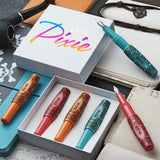 Benu Pixie Fountain Pen - Jolly Roger Vintage - Set of 3 Fountain Pens