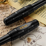 Benu Pixie Fountain Pen - Jolly Roger - Black