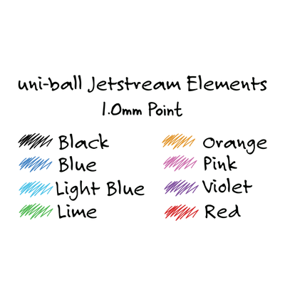 Uni-ball Jetstream Elements Ballpoint Pen