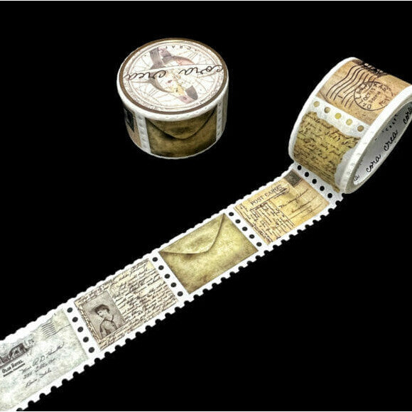 CoraCreaCrafts Washi Tape - Stamp - Letters