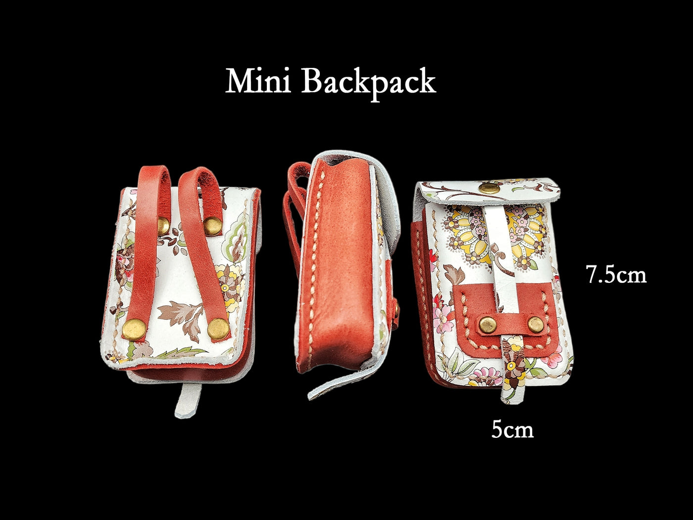 CoraCreaCrafts Organizer - Mini Backpack - BoHo Edition