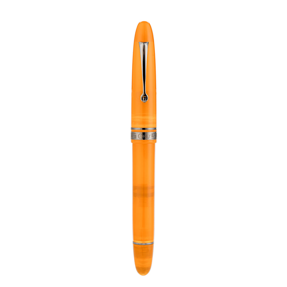 Omas Ogiva Fountain Pen - Arancione w/ Black Trim (Doorbuster)