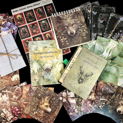 CoraCreaCrafts Treasures Box - Mystical Woodlands