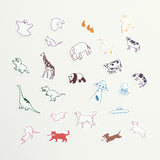 EL COMMUN Ah La La Flake Stickers - Ghosts