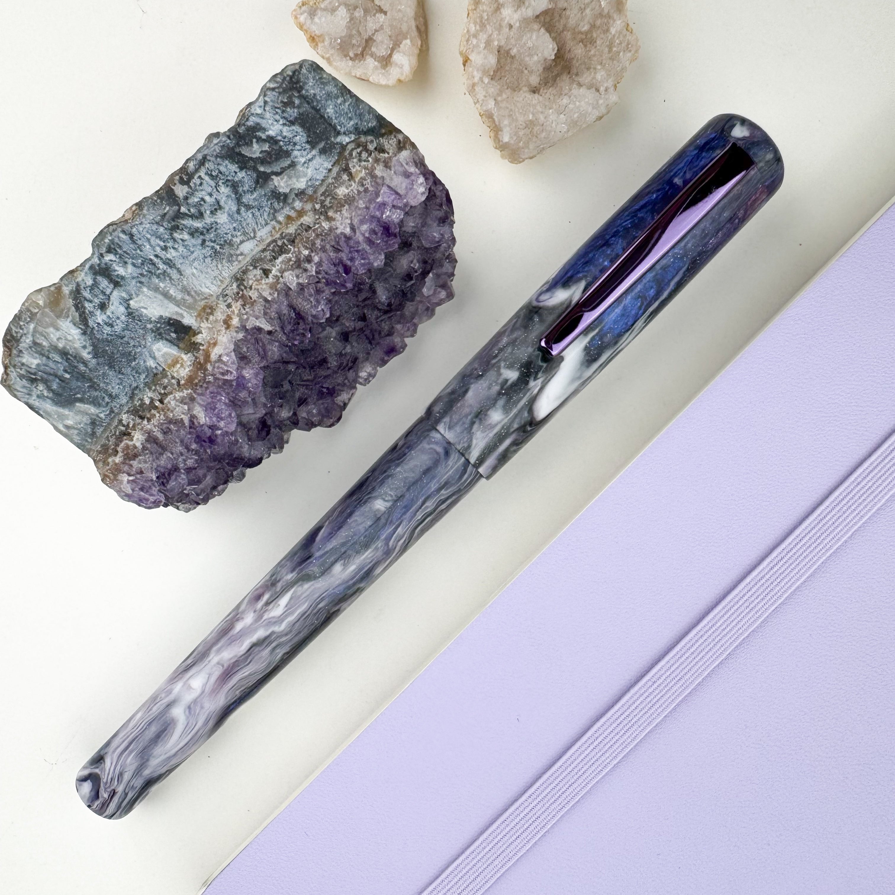 Hinze Pen Company Fountain Pen - Purple Reign (Atlas Exclusive