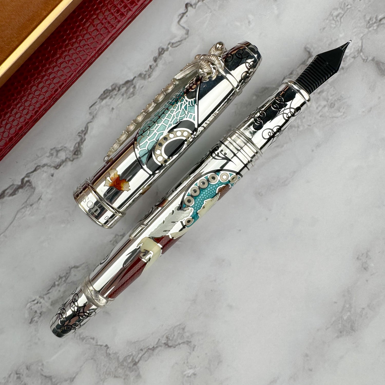 Silver Expensive Ink Pens Nib Most Expensive Fountain Pens In The