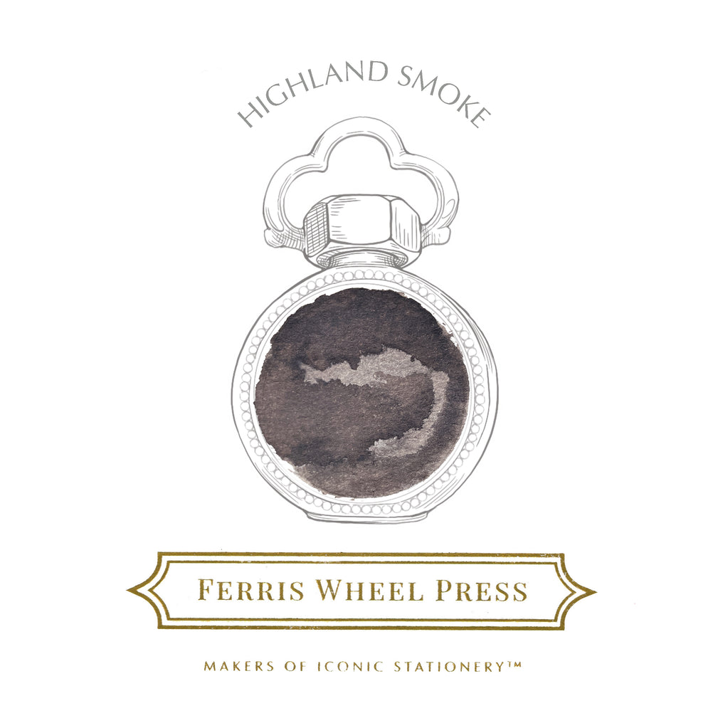 Ferris Wheel Press - Highland Smoke - 38ml Bottled Ink (Special Edition)(Doorbuster)