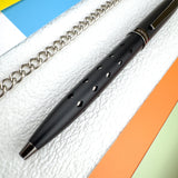 monteverde-illusia-gel-pen-black-with-diamond-shapes-gunmetal-close
