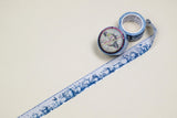 CoraCreaCrafts Washi Tape - Blue Tea