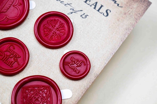 CoraCreaCrafts Writer's Collection - Premade Wax Seals