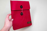 CoraCreaCrafts Red Storage Envelope