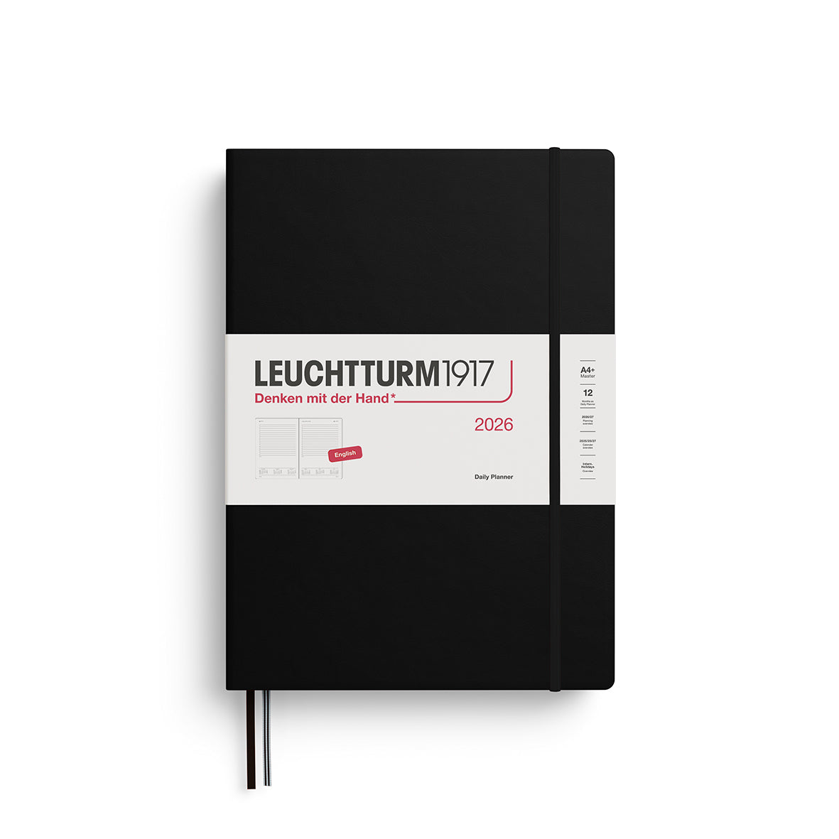 Leuchtturm Daily Planner - Master (A4+) 8 3/4" x 12 1/12"
